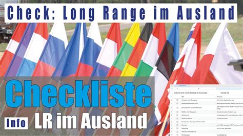 checkliste pakete ausland.